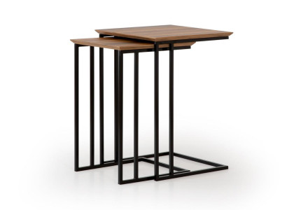Living room 2x Side table Table Design Furniture Luxury Furnishings Modern